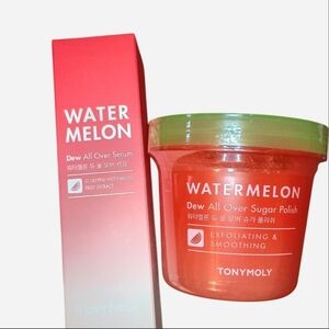 TONYMOLY Watermelon Dew All Over Face Serum And Body Polish
